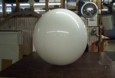 White Acrylic Globe
